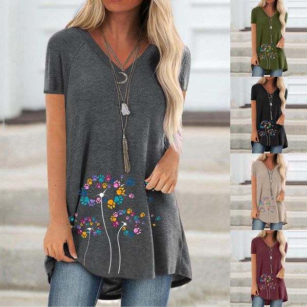4xl plus size casual women blouse floral printing v-neck tunic shirts short sleeve long blouses summer vintage blusas mujer xs, White
4xl plus size casual women blouse floral printing v-neck tunic shirts short sleeve long blouses summer vintage blusas mujer xs, White