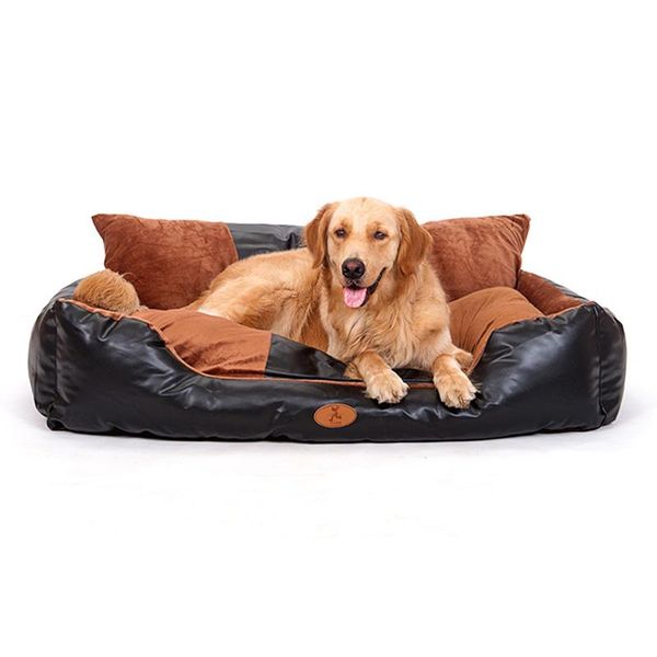 kennels & pens pet dog bed supplies kennel removable and washable large golden pu leather
kennels & pens pet dog bed supplies kennel removable and washable large golden pu leather