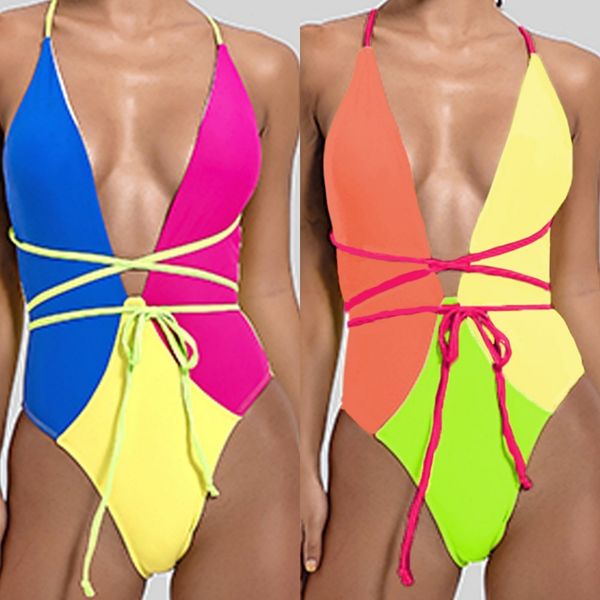 deep v ne swimsuit women spaghetti strap rompers beach wear one piece outfit baless one-piece swimsuit beach wear 2021by, Black;white
deep v ne swimsuit women spaghetti strap rompers beach wear one piece outfit baless one-piece swimsuit beach wear 2021by, Black;white