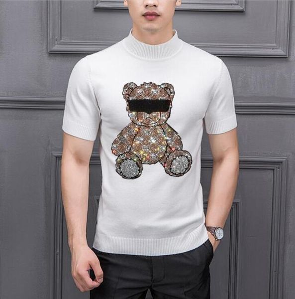 autumn men slim fit drill male pull homme color sweater pullover brand designer knitted sweater, White;black
autumn men slim fit drill male pull homme color sweater pullover brand designer knitted sweater, White;black