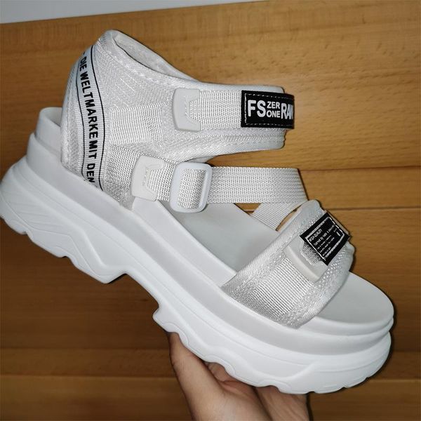 sandals 2021 fashion women design beach shoes thick platform summer hook & loop casual peep toe buckle lovers, Black
sandals 2021 fashion women design beach shoes thick platform summer hook & loop casual peep toe buckle lovers, Black