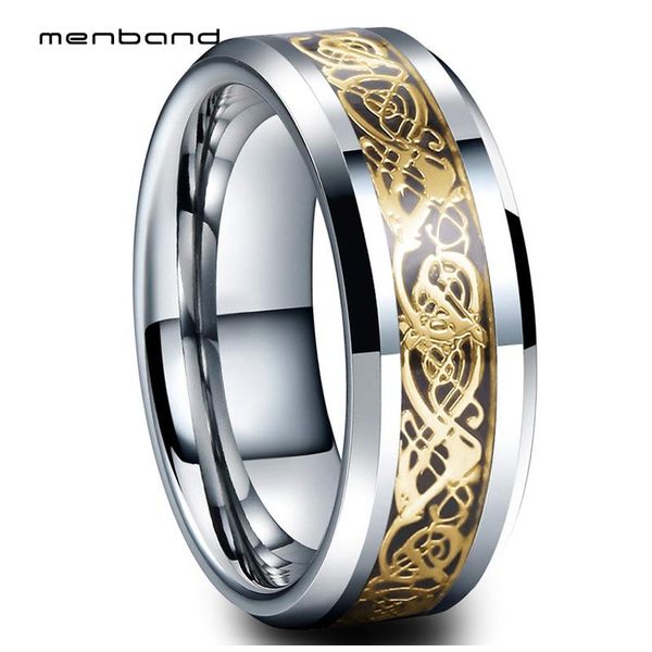wedding rings gold dragon ring tungsten inlay for men and women with black carbon fiber steel 8mm box available, Slivery;golden
wedding rings gold dragon ring tungsten inlay for men and women with black carbon fiber steel 8mm box available, Slivery;golden