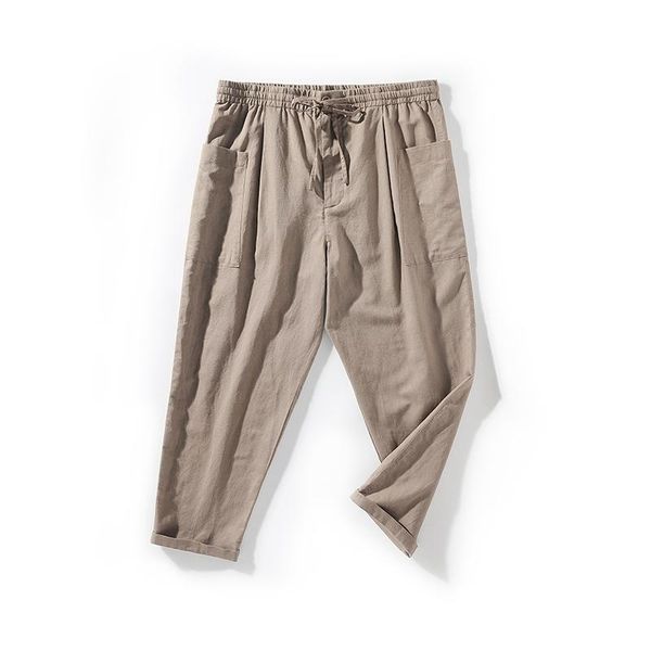 men's suits & blazers mens linen cotton dark beige pants drawstring waist zipper bottons loose simple comfortable casual for men daily, White;black
men's suits & blazers mens linen cotton dark beige pants drawstring waist zipper bottons loose simple comfortable casual for men daily, White;black