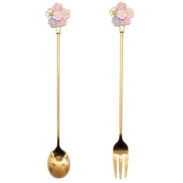 forks 2pcs stainless steel japanese style dessert spoon and fork home cafe tableware
forks 2pcs stainless steel japanese style dessert spoon and fork home cafe tableware