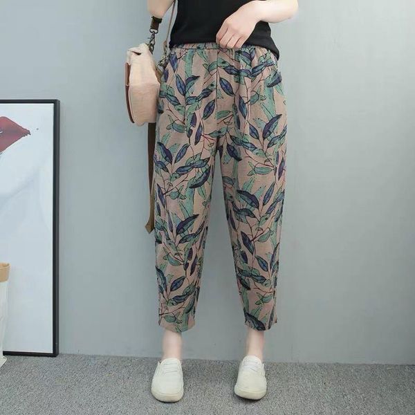 women's pants & capris 2021 summer thin women fashion wild harem loose printing pockets cotton casual female wide leg trousers s13, Black;white
women's pants & capris 2021 summer thin women fashion wild harem loose printing pockets cotton casual female wide leg trousers s13, Black;white