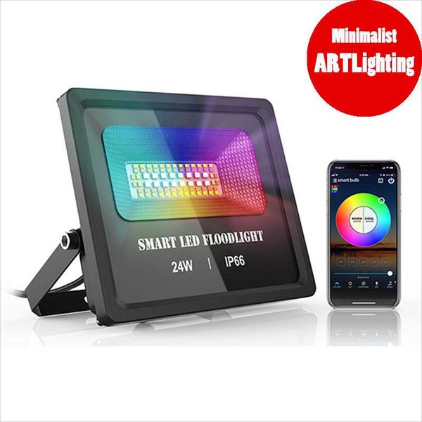 floodlights 24w smart wifi led flood lights work with alexa google home multicolor rgbcw stage lamp ip66 waterproof wall washer light
floodlights 24w smart wifi led flood lights work with alexa google home multicolor rgbcw stage lamp ip66 waterproof wall washer light