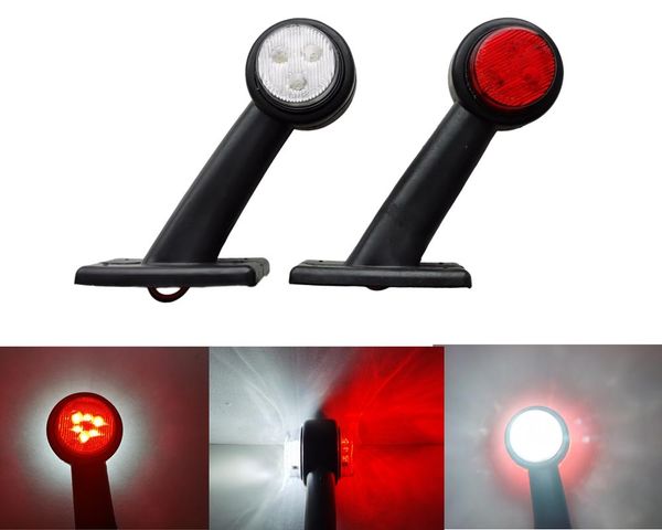 2pcs 12 led side marker indicator light lamp marked for truck lorry caravan trailer 12v / 24v red white other lighting system
2pcs 12 led side marker indicator light lamp marked for truck lorry caravan trailer 12v / 24v red white other lighting system