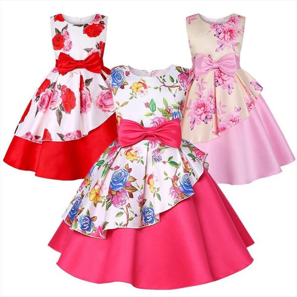 bow flower for girls birthday girl dress present wedding party princess toddler dresses costume kids clothes, Red;yellow
bow flower for girls birthday girl dress present wedding party princess toddler dresses costume kids clothes, Red;yellow