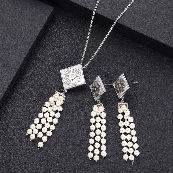 earrings & necklace jankelly 2pcs bridal zirconia rings for women party, luxury dubai nigeria cz crystal wedding jewelry sets, Silver
earrings & necklace jankelly 2pcs bridal zirconia rings for women party, luxury dubai nigeria cz crystal wedding jewelry sets, Silver