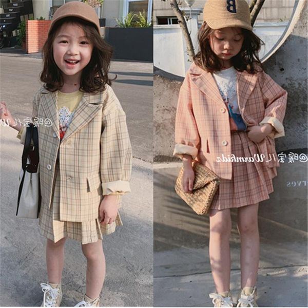 mihkalev 6 8 10year 2021 kids autumn clothing set for children plaid clothes jacket+skirt girls tracksuit outfits sets, White
mihkalev 6 8 10year 2021 kids autumn clothing set for children plaid clothes jacket+skirt girls tracksuit outfits sets, White