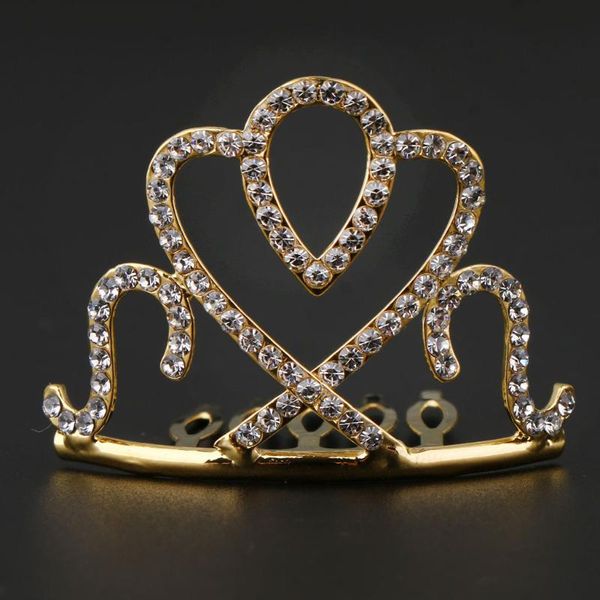 Hair Clips & Barrettes Princess Crystal Mini Tiara With Comb Headpiece Jewelry Gift, Golden;silver
Hair Clips & Barrettes Princess Crystal Mini Tiara With Comb Headpiece Jewelry Gift, Golden;silver