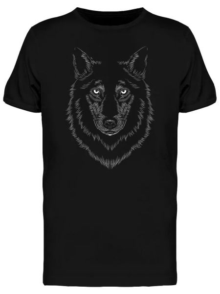 Line Art Wolf Face Men's Tee -Image by Shutterstock, White;black
Line Art Wolf Face Men's Tee -Image by Shutterstock, White;black