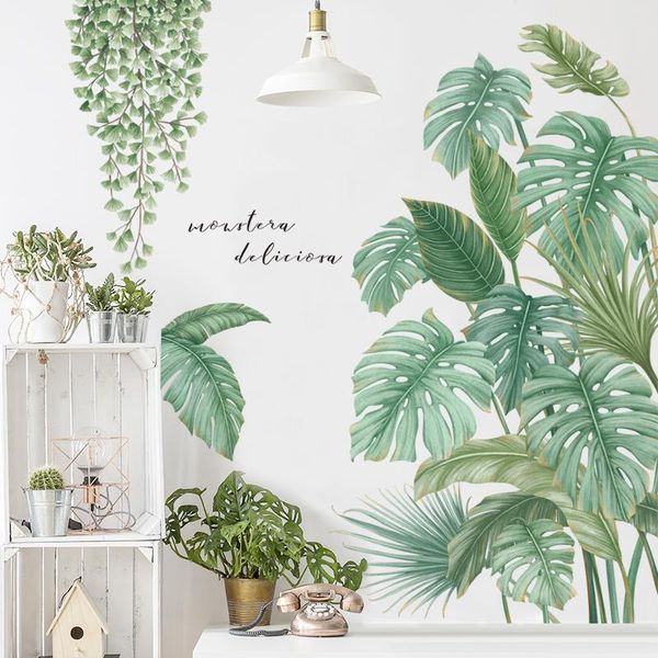 wall stickers zerolife green plants tropical leaf for living room background decoration creative nordic bedroom
wall stickers zerolife green plants tropical leaf for living room background decoration creative nordic bedroom