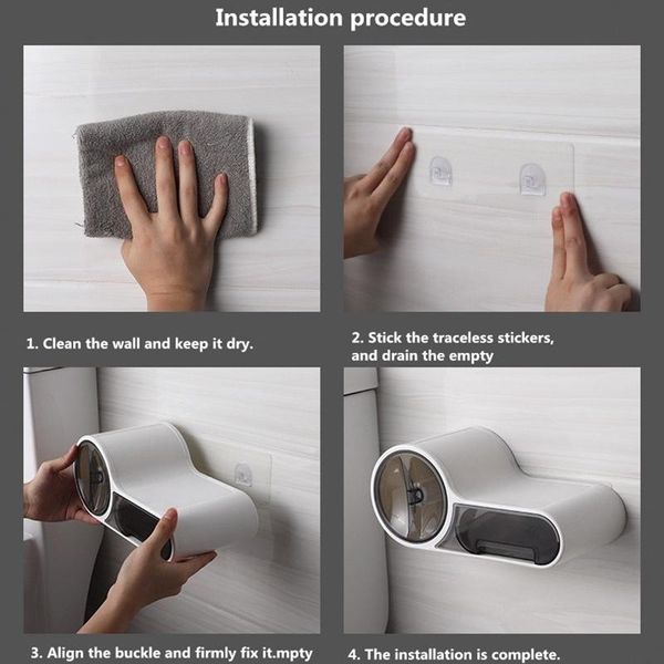 toilet paper holders holder wall-mounted waterproof tissue box with storage rack bathroom roll organizer home multifunctional case
toilet paper holders holder wall-mounted waterproof tissue box with storage rack bathroom roll organizer home multifunctional case