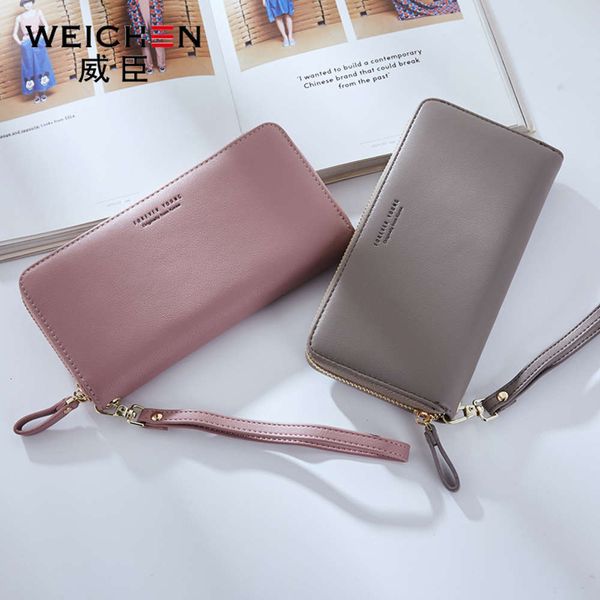 2021 popularweichen qiudong new women's wallet simple fashion long zipper mobile phone bag korean versatile popular handbag
2021 popularweichen qiudong new women's wallet simple fashion long zipper mobile phone bag korean versatile popular handbag