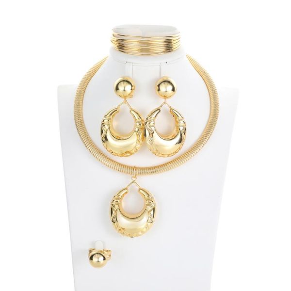 earrings & necklace yoomuna african 24k gold plated bridal jewelry sets for women hoop and costume, Silver
earrings & necklace yoomuna african 24k gold plated bridal jewelry sets for women hoop and costume, Silver