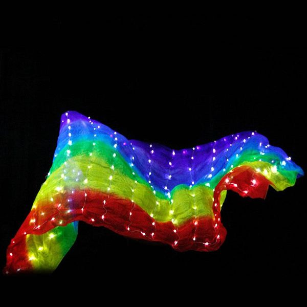 stage wear belly dance led silk scarf halloween costumes colorful props costume accessories, Black;red
stage wear belly dance led silk scarf halloween costumes colorful props costume accessories, Black;red