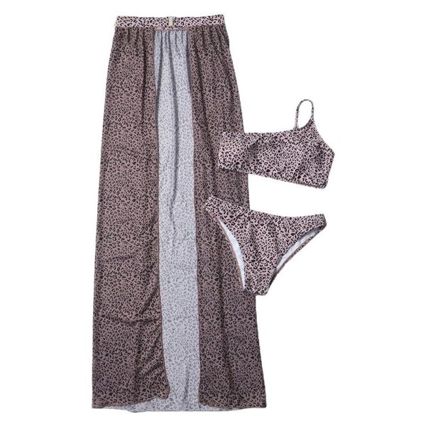 women 3pcs bikini set leopard one shoulder bandeau tube triangle bottom swimsuit with skirt cover up bathing suit one-piece suits
women 3pcs bikini set leopard one shoulder bandeau tube triangle bottom swimsuit with skirt cover up bathing suit one-piece suits