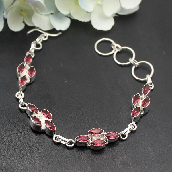 link, chain fashion jewelry natural redz 925 sterling silver women links bracelet 8.5 inch tf1070, Black
link, chain fashion jewelry natural redz 925 sterling silver women links bracelet 8.5 inch tf1070, Black