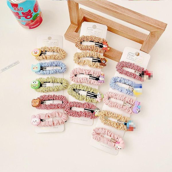 hair accessories 5 pcs/set children cute cartoon fruit ornament clips girls lovely plaid hollow barrettes hairpins kids, Slivery;white
hair accessories 5 pcs/set children cute cartoon fruit ornament clips girls lovely plaid hollow barrettes hairpins kids, Slivery;white