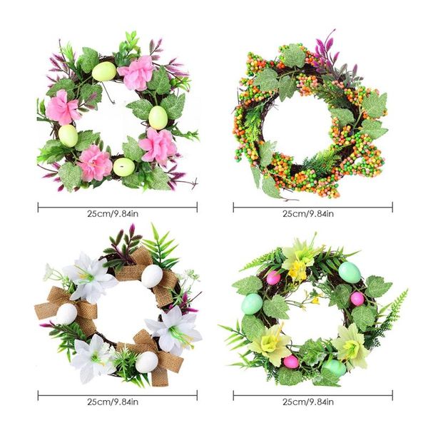 decorative flowers & wreaths 8 styles easter wreath with eggs and ferns cherry berries seasonal spring summer wall décor
decorative flowers & wreaths 8 styles easter wreath with eggs and ferns cherry berries seasonal spring summer wall décor