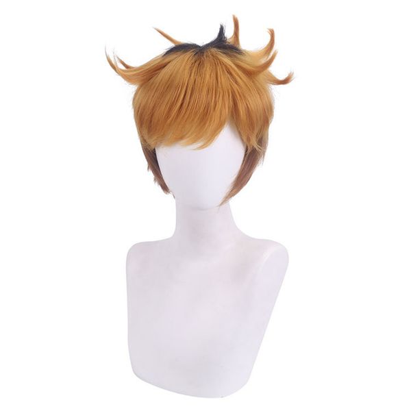 tokyo ghoul nagachika hide / hideyoshi cosplay wig short fluffy layered synthetic hair wigs, Black
tokyo ghoul nagachika hide / hideyoshi cosplay wig short fluffy layered synthetic hair wigs, Black