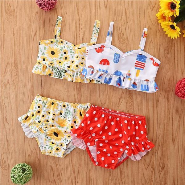 one-pieces 2 pcs toddler girl swimwear bathing suits baby girls sunflower/cartoon print ruffle camisole + swimming bottoms biquini infantil, Black
one-pieces 2 pcs toddler girl swimwear bathing suits baby girls sunflower/cartoon print ruffle camisole + swimming bottoms biquini infantil, Black