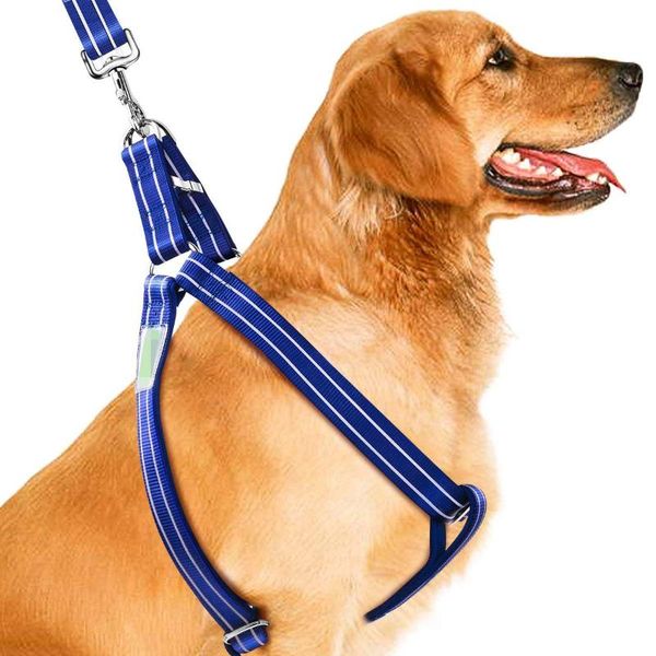 dog collars & leashes harness leash set, heavy duty metal buckles halter for large medium breed dogs adjustable, back clip, anti-twist ph020
dog collars & leashes harness leash set, heavy duty metal buckles halter for large medium breed dogs adjustable, back clip, anti-twist ph020
