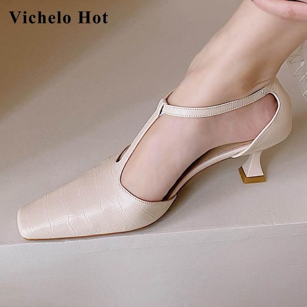 dress shoes vichelo natural leather square toe strange high heels beauty lady daily wear buckle strap vintage summer sandals women l18, Black
dress shoes vichelo natural leather square toe strange high heels beauty lady daily wear buckle strap vintage summer sandals women l18, Black