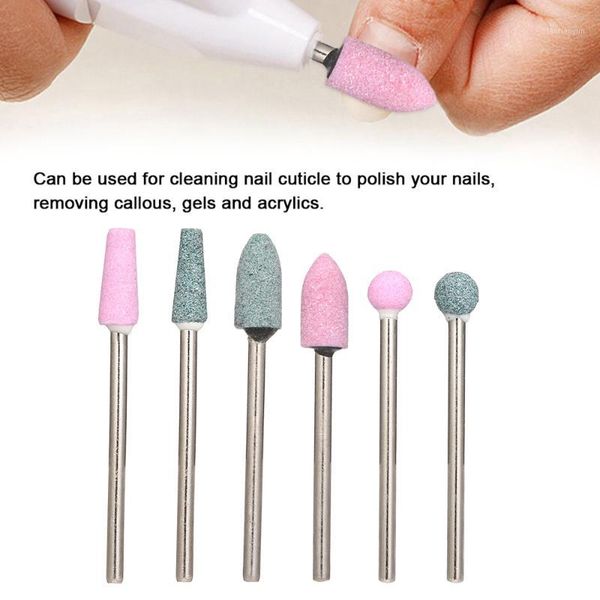 6pcs nail drill bits cuticle cleaner dust brush rotary polishing grinding heads salon tools tool1, Silver
6pcs nail drill bits cuticle cleaner dust brush rotary polishing grinding heads salon tools tool1, Silver
