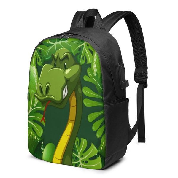 backpack school bag for boy and girl wild snake forest with usb charging funny daypack teenager student
backpack school bag for boy and girl wild snake forest with usb charging funny daypack teenager student