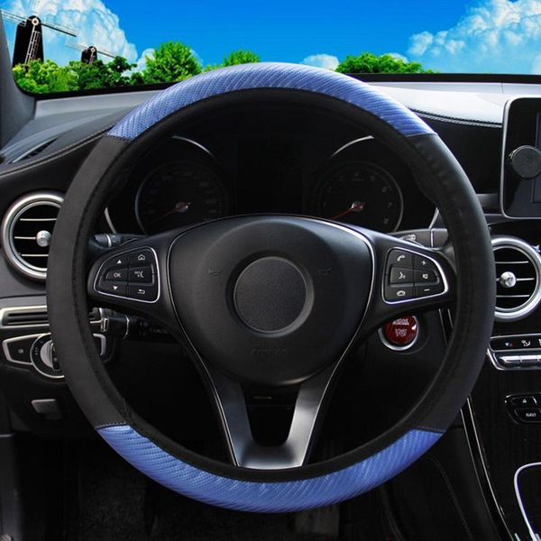 steering wheel covers universal carbon fiber pu leather car cover protective accessories
steering wheel covers universal carbon fiber pu leather car cover protective accessories