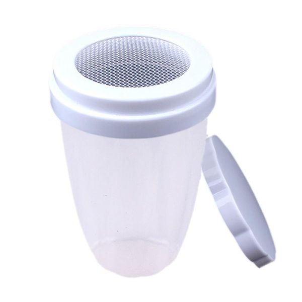 baking & pastry tools plastic flour sieve bolt cocoa powder sifter cup shape mechanical hand-held shaker kitchen tool colado
baking & pastry tools plastic flour sieve bolt cocoa powder sifter cup shape mechanical hand-held shaker kitchen tool colado