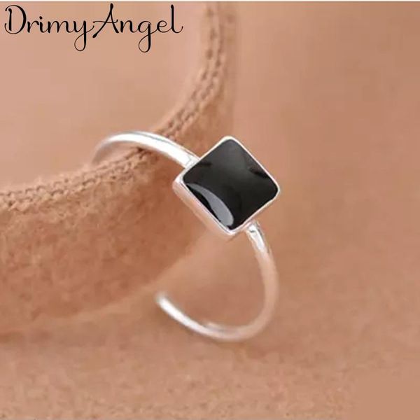 wedding rings silver color black square for women engagement ring lover valentines gifts bague, Slivery;golden
wedding rings silver color black square for women engagement ring lover valentines gifts bague, Slivery;golden