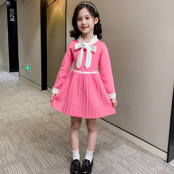 girls knitted dress with bow dresses for girl patchwork party dress child spring autumn girls clothing 6 8 10 12 14, Red;yellow
girls knitted dress with bow dresses for girl patchwork party dress child spring autumn girls clothing 6 8 10 12 14, Red;yellow