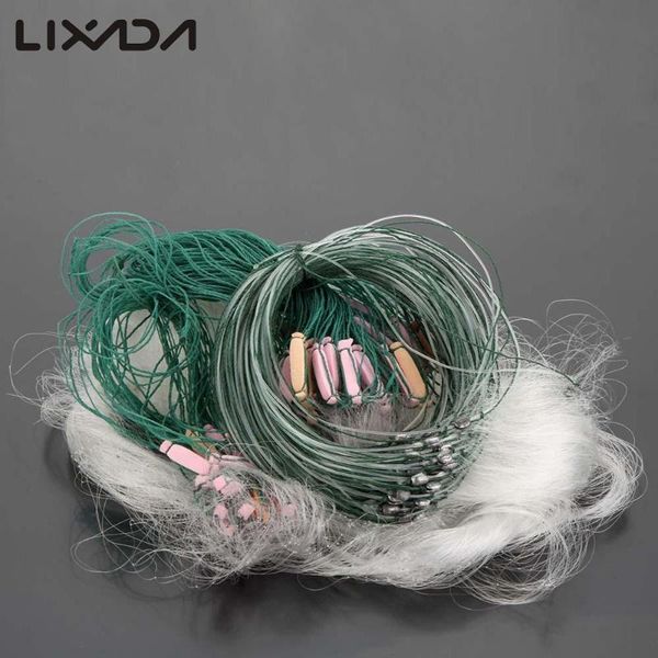 fishing accessories lixada 25m 3 layers monofilament fish gill net with float 
fishing accessories lixada 25m 3 layers monofilament fish gill net with float