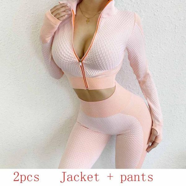 yoga outfit ladies sports zip outerwear bra and pants set outdoor running fitness womens tracksuit sportswear
yoga outfit ladies sports zip outerwear bra and pants set outdoor running fitness womens tracksuit sportswear