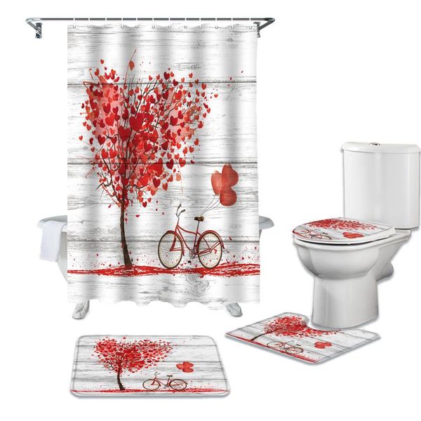 bath accessory set love tree balloon bicycle wood grain shower curtains mat toilet cover bathroom accessories rug
bath accessory set love tree balloon bicycle wood grain shower curtains mat toilet cover bathroom accessories rug