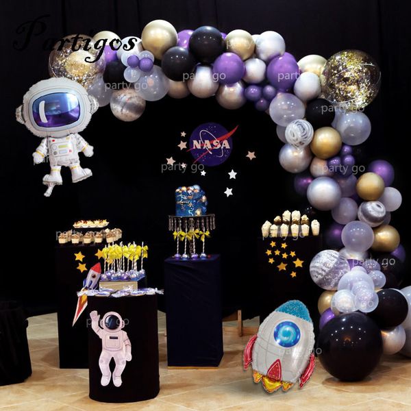98pcs/lot outer space party astronaut balloon rocket foil balloon arch garland theme party boy kids birthday decor helium global
98pcs/lot outer space party astronaut balloon rocket foil balloon arch garland theme party boy kids birthday decor helium global