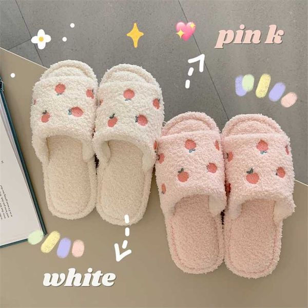 cute cartoon peach plush women slippers winter home warm furry footwear fashion autumn house slides female flip flops 211110, Black
cute cartoon peach plush women slippers winter home warm furry footwear fashion autumn house slides female flip flops 211110, Black