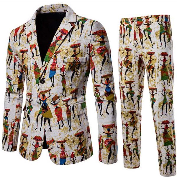 men's suits & blazers blazer men four seasons suit floral ethnic style two-piece casual jacket with five options button door pocket tri, White;black
men's suits & blazers blazer men four seasons suit floral ethnic style two-piece casual jacket with five options button door pocket tri, White;black