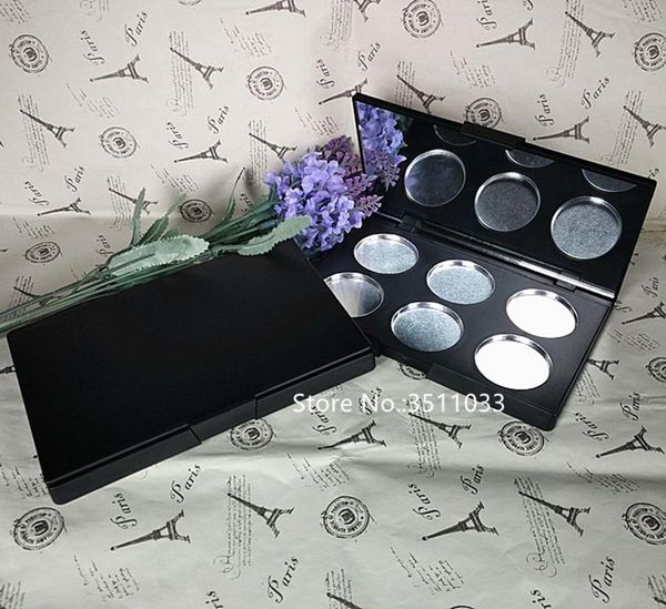 storage bottles & jars 6 grids matte black cosmetic powder compact containers aluminum palette mirror frosted empty eyeshdow blush lipstick
storage bottles & jars 6 grids matte black cosmetic powder compact containers aluminum palette mirror frosted empty eyeshdow blush lipstick