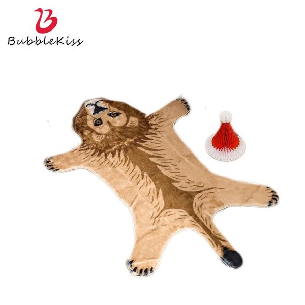 carpets bubble kiss fashion plush carpet creative imitating lion pattern bedside for children's room washable home area rugs
carpets bubble kiss fashion plush carpet creative imitating lion pattern bedside for children's room washable home area rugs