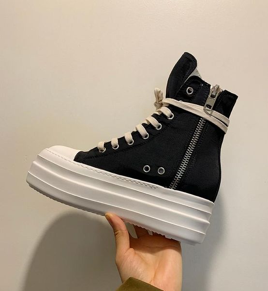 women canvas shoes luxury trainers platform boots lace up sneakers casual height increasing zip high-black shoes
women canvas shoes luxury trainers platform boots lace up sneakers casual height increasing zip high-black shoes