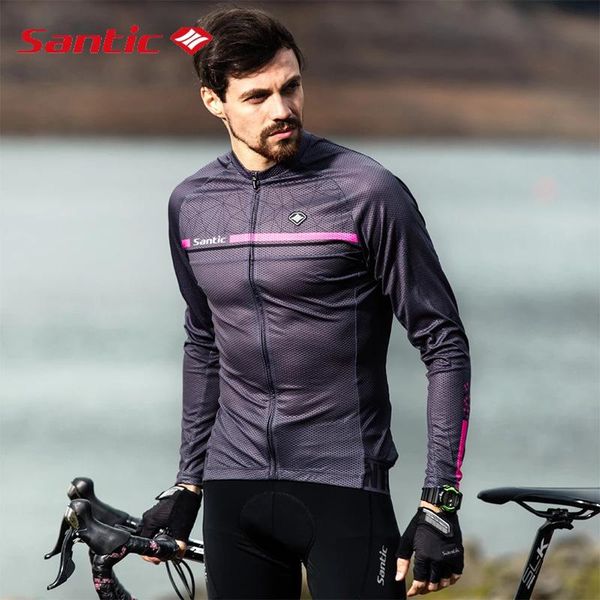 santic men bicycle jerseys summer spring mtb road long sleeve bike jersey comfortable sun-protective sports cycling jackets racing, Black;red
santic men bicycle jerseys summer spring mtb road long sleeve bike jersey comfortable sun-protective sports cycling jackets racing, Black;red