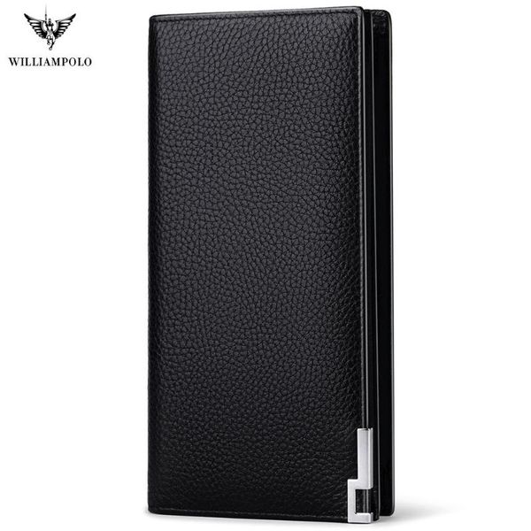 wallets williampolo men wallet long clutch holder genuine leather slim multi card phone money case purse with zipper pocket, Red;black
wallets williampolo men wallet long clutch holder genuine leather slim multi card phone money case purse with zipper pocket, Red;black
