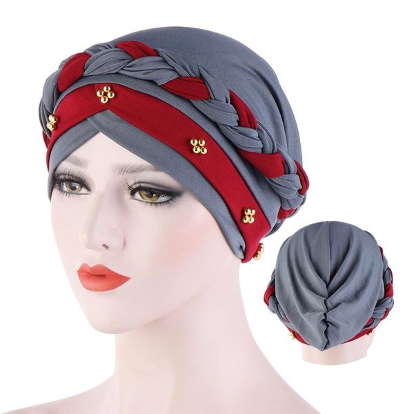 ethnic clothing two-color beaded braid hijab caps spring and autumn muslim wrap turban cap fashion cotton inner hijabs bonnet ready to wear, Red
ethnic clothing two-color beaded braid hijab caps spring and autumn muslim wrap turban cap fashion cotton inner hijabs bonnet ready to wear, Red