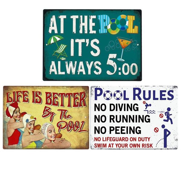 window stickers pool rules sign, indoor/outdoor swimming decorations, aluminum metal sign warm feeling beautiful home & living
window stickers pool rules sign, indoor/outdoor swimming decorations, aluminum metal sign warm feeling beautiful home & living