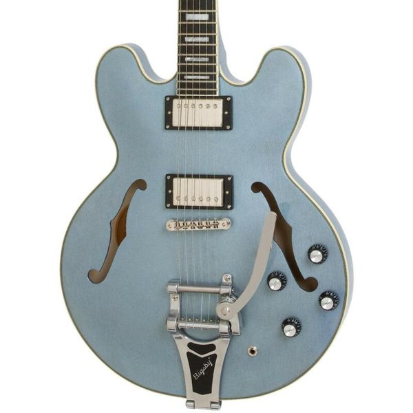 new 6 strings custom 355 blue electric guitar semi hollow body set maple body rosewood fingerboard
new 6 strings custom 355 blue electric guitar semi hollow body set maple body rosewood fingerboard
