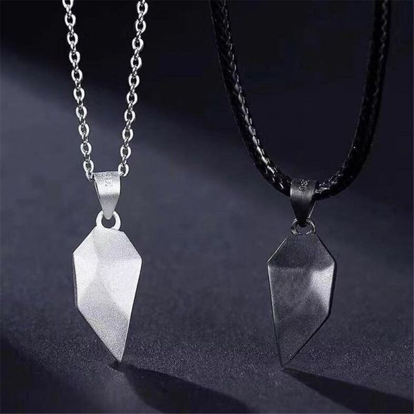 pendant necklaces wish stone lovers necklace splicing lettering creative magnet love romantic couples fashion puzzle shape, Silver
pendant necklaces wish stone lovers necklace splicing lettering creative magnet love romantic couples fashion puzzle shape, Silver